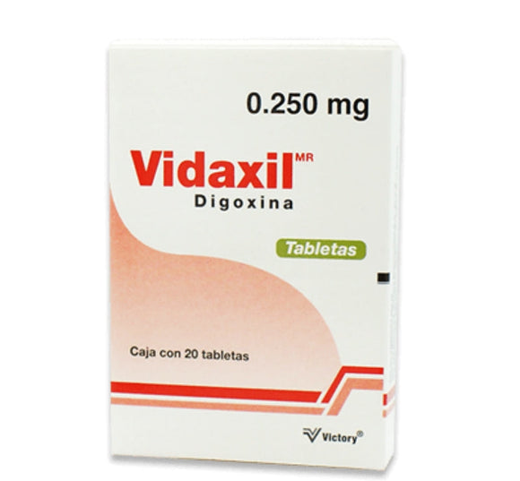 VIDAXIL TAB 0250 CAJA C/20