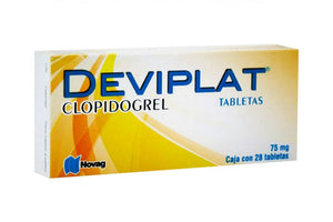 DEVIPLAT TAB 75 MG CAJA C/28