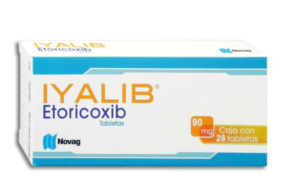 IYALIB TAB 90 MG CAJA C/28