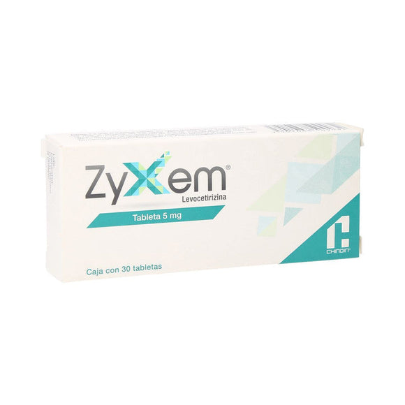 ZYXEM TAB 5 MG CAJA C/30