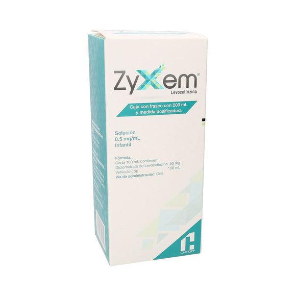 ZYXEM SOL ORAL INF 50 MG CAJA C/FCO C/200 ML