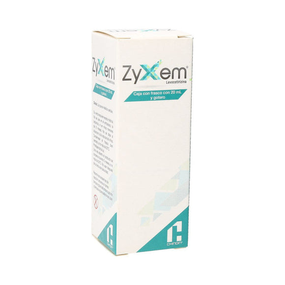 ZYXEM SOL 5 MG CAJA C/FCO C/20 ML Y GOTERO