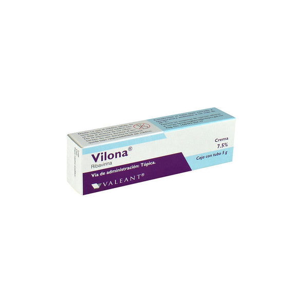 VILONA CMA 75% CAJA C/TUBO C/5 G