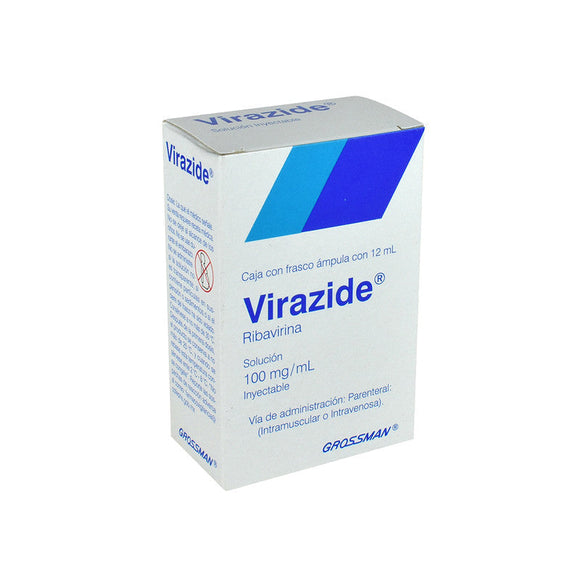 VIRAZIDE INY 100 MG CAJA C/FCO AMP C/12 ML