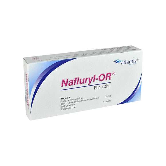 NAFLURYL-OR TAB 5 MG CAJA C/40