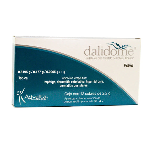 DALIDOME PVO CAJA C/12 SOBRES C/22 G