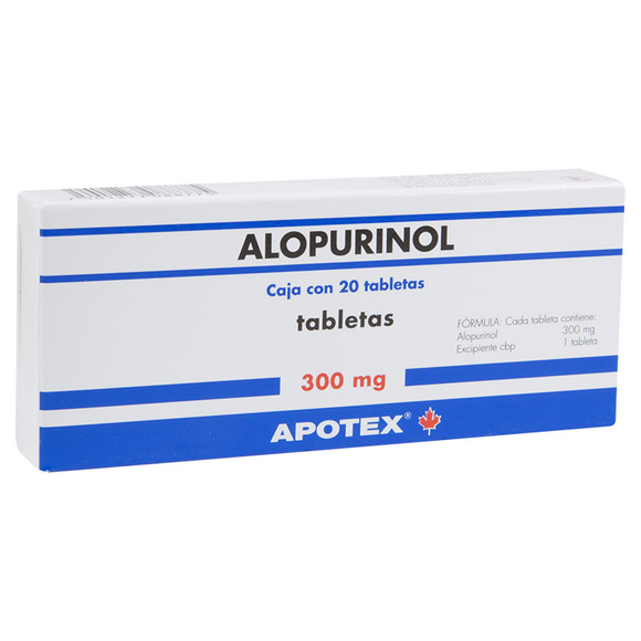 ALOPURINOL TAB 300 MG FCO C/20