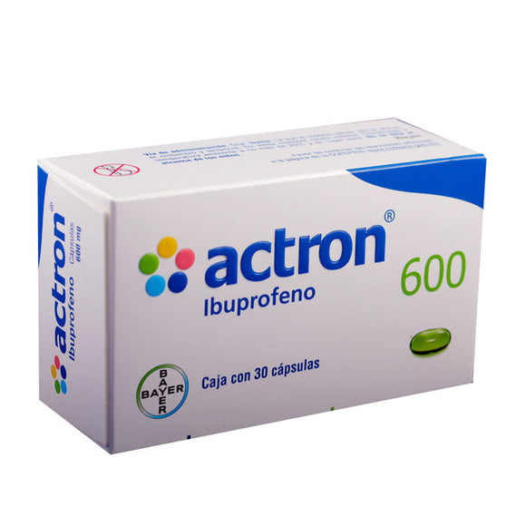 ACTRON-600 CAP 600 MG CAJA C/30