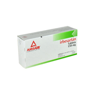 IRBESARTAN TAB 150 MG CAJA C/28