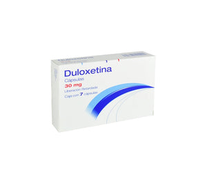 DULOXETINA CAP LR 30 MG CAJA C/7