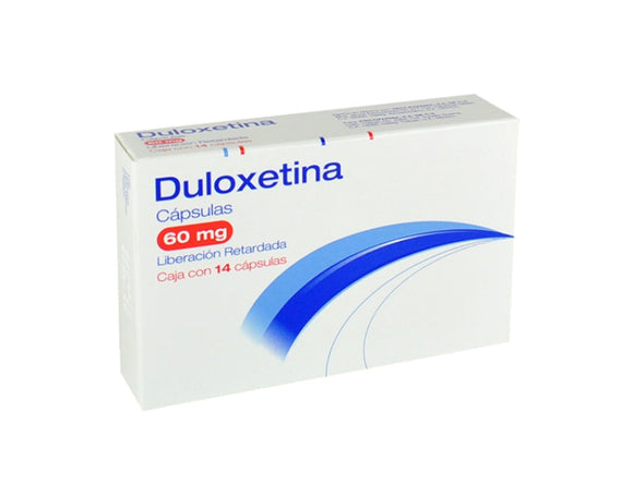 DULOXETINA CAP LR 60 MG CAJA C/14