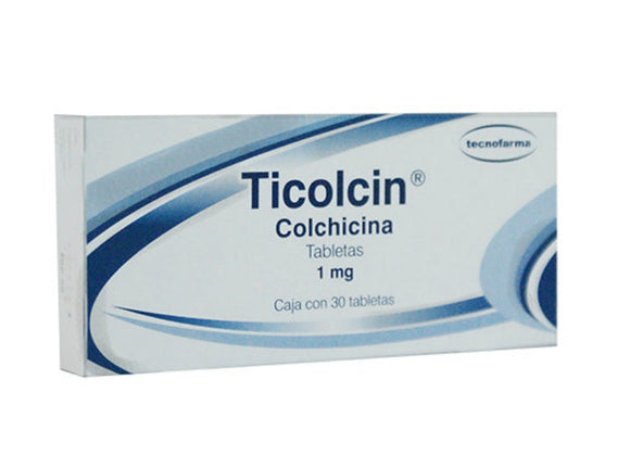 TICOLCIN TAB 1 MG CAJA C/30