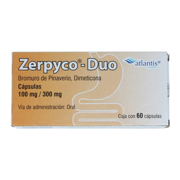 ZERPYCO DUO CAP ORL 100/300 MG C/60