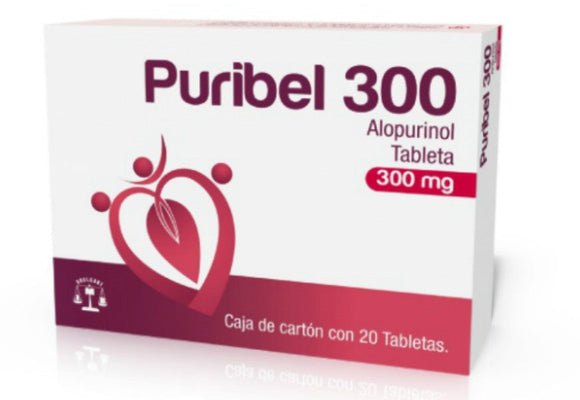 PURIBEL-300 TAB 300 MG CAJA C/20