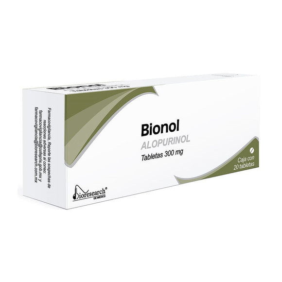 BIONOL TAB 300 MG CAJA C/20