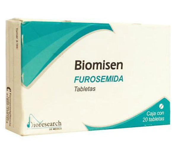 BIOMISEN TAB 40 MG CAJA C/20