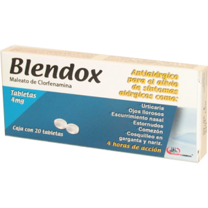 BLENDOX TAB 4 MG CAJA C/20