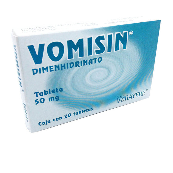 VOMISIN TAB 50 MG CAJA C/20