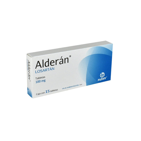 ALDERAN TAB 100 MG CAJA C/15