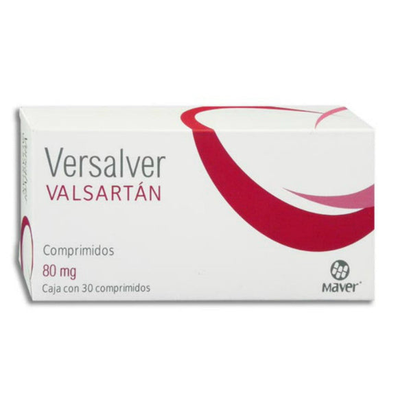 VERSALVER COMPR 80 MG CAJA C/30