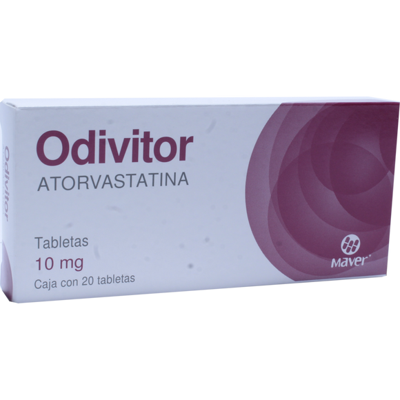 ODIVITOR TAB 10 MG CAJA C/20