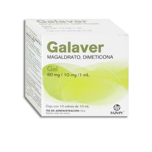 GALAVER GEL CAJA C/10 SOBRES C/10 ML