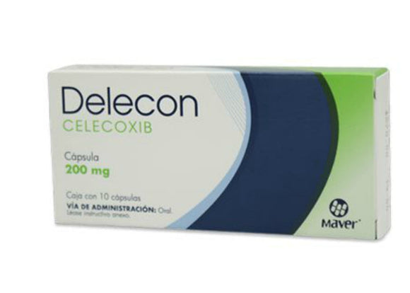 DELECON CAP 200 MG CAJA C/10