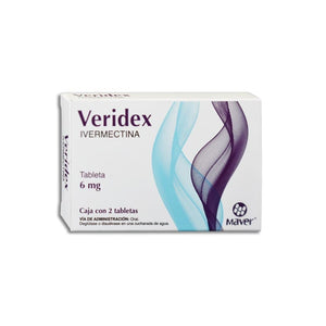 VERIDEX TAB 6 MG CAJA C/2