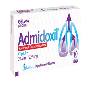 ADMIDOXIL CAP 225/225 MG CAJA C/10