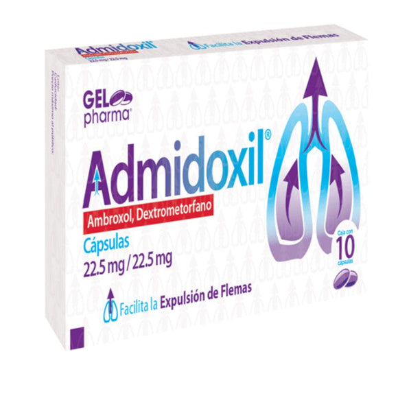 ADMIDOXIL CAP 225/225 MG CAJA C/10