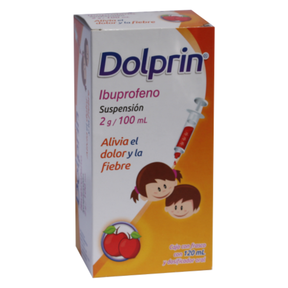 DOLPRIN SUSP CAJA C/FCO C/120 ML