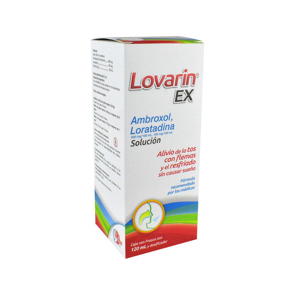 LOVARIN-EX SOL CAJA C/FCO C/120 ML